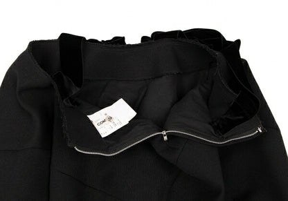 COMME des GARCONS 19AW Wool Blend Raw Skirt Black Size M
