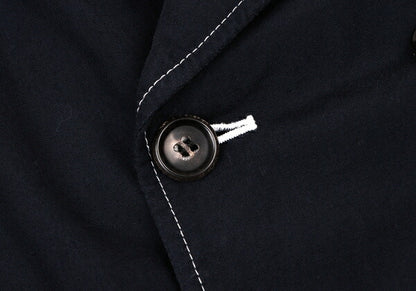 COMME des GARCONS Rayon Semi-Double Shirt Jacket Navy Size M