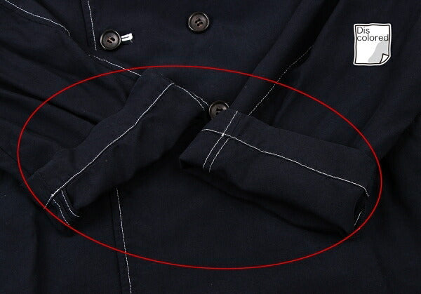 COMME des GARCONS Rayon Semi-Double Shirt Jacket Navy Size M