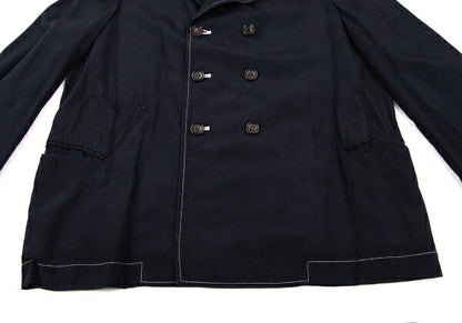 COMME des GARCONS Rayon Semi-Double Shirt Jacket Navy Size M