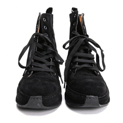 Jean Paul GAULTIER Embossed Logo Boots Black Size 36 (23cm)