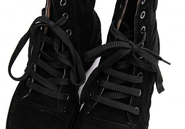 Jean Paul GAULTIER Embossed Logo Boots Black Size 36 (23cm)
