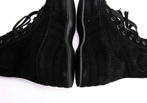 Jean Paul GAULTIER Embossed Logo Boots Black Size 36 (23cm)