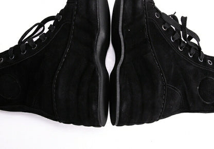 Jean Paul GAULTIER Embossed Logo Boots Black Size 36 (23cm)