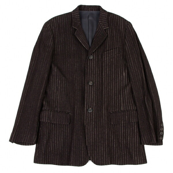 Jean Paul GAULTIER HOMME Dark Brown 2B Jacket Size 48
