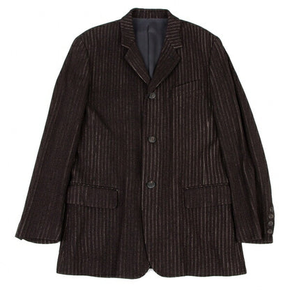 Jean Paul GAULTIER HOMME Dark Brown 2B Jacket Size 48