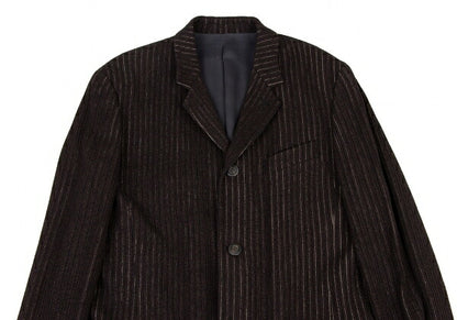 Jean Paul GAULTIER HOMME Dark Brown 2B Jacket Size 48