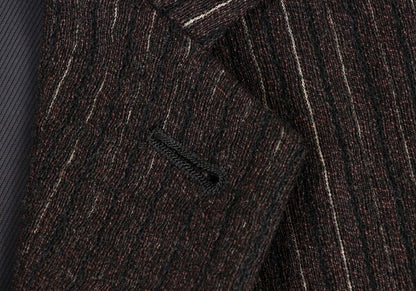 Jean Paul GAULTIER HOMME Dark Brown 2B Jacket Size 48