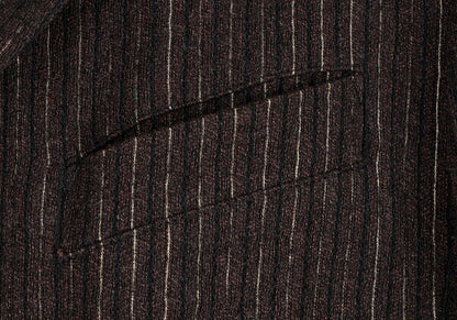 Jean Paul GAULTIER HOMME Dark Brown 2B Jacket Size 48
