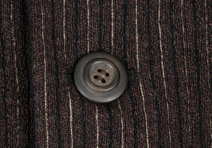 Jean Paul GAULTIER HOMME Dark Brown 2B Jacket Size 48