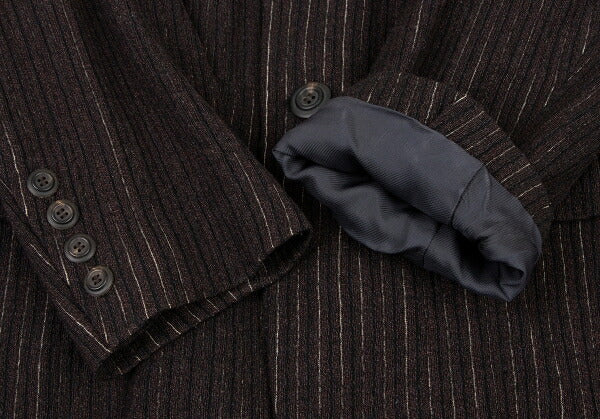 Jean Paul GAULTIER HOMME Dark Brown 2B Jacket Size 48