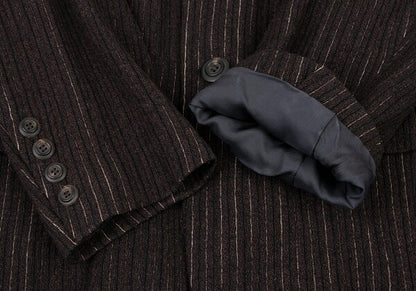 Jean Paul GAULTIER HOMME Dark Brown 2B Jacket Size 48