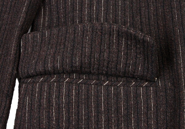 Jean Paul GAULTIER HOMME Dark Brown 2B Jacket Size 48