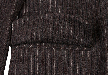Jean Paul GAULTIER HOMME Dark Brown 2B Jacket Size 48