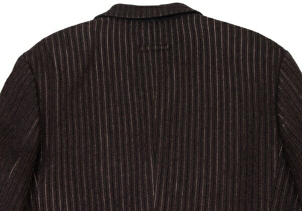 Jean Paul GAULTIER HOMME Dark Brown 2B Jacket Size 48