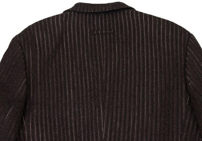 Jean Paul GAULTIER HOMME Dark Brown 2B Jacket Size 48