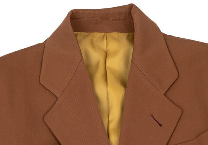 Jean Paul GAULTIER HOMME Fake Button Jacket Brown Size 48