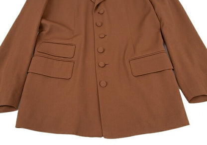 Jean Paul GAULTIER HOMME Fake Button Jacket Brown Size 48