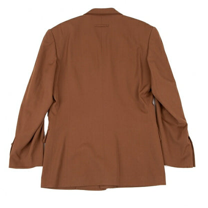 Jean Paul GAULTIER HOMME Fake Button Jacket Brown Size 48