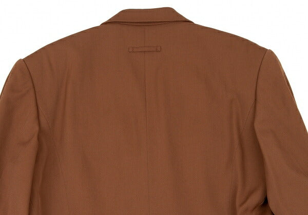 Jean Paul GAULTIER HOMME Fake Button Jacket Brown Size 48