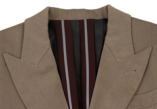 Jean Paul GAULTIER HOMME Wool Rayon Jacket Beige Size 48