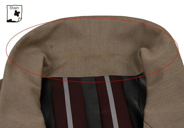 Jean Paul GAULTIER HOMME Wool Rayon Jacket Beige Size 48