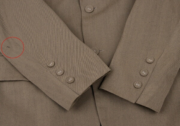 Jean Paul GAULTIER HOMME Wool Rayon Jacket Beige Size 48