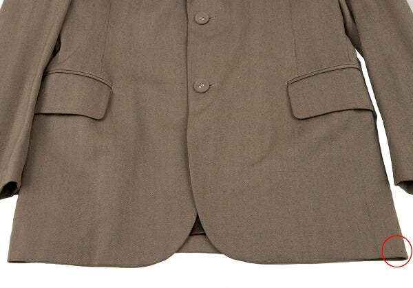 Jean Paul GAULTIER HOMME Wool Rayon Jacket Beige Size 48