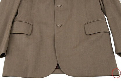 Jean Paul GAULTIER HOMME Wool Rayon Jacket Beige Size 48