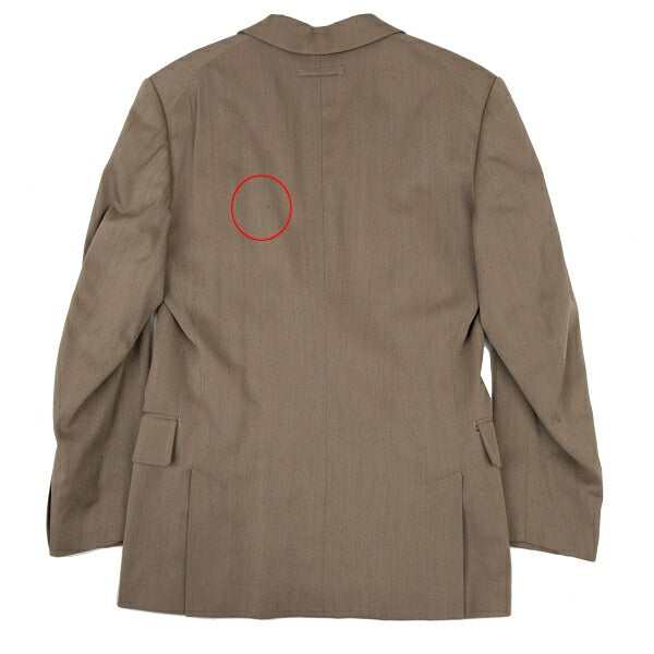 Jean Paul GAULTIER HOMME Wool Rayon Jacket Beige Size 48