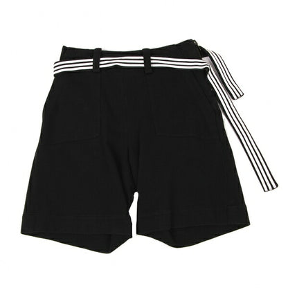 Y-3 Three Line Belt Sweat Shorts Black Size S