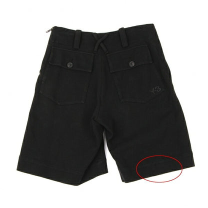 Y-3 Three Line Belt Sweat Shorts Black Size S