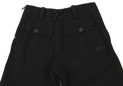 Y-3 Three Line Belt Sweat Shorts Black Size S