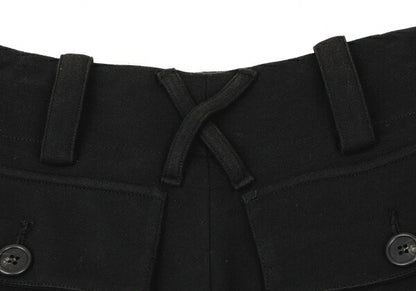 Y-3 Three Line Belt Sweat Shorts Black Size S