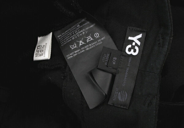 Y-3 Three Line Belt Sweat Shorts Black Size S