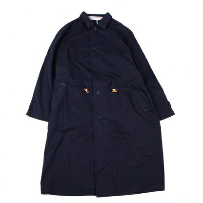 Papas Waist Cord Raglan Coat Navy Size L