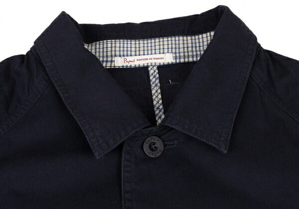 Papas Waist Cord Raglan Coat Navy Size L