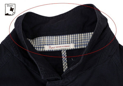 Papas Waist Cord Raglan Coat Navy Size L