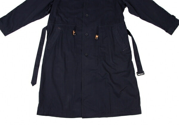 Papas Waist Cord Raglan Coat Navy Size L