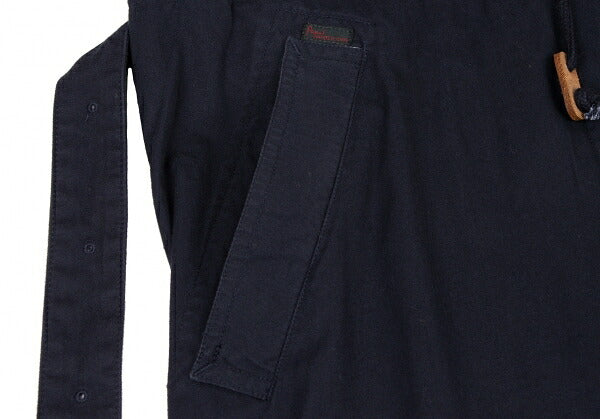 Papas Waist Cord Raglan Coat Navy Size L