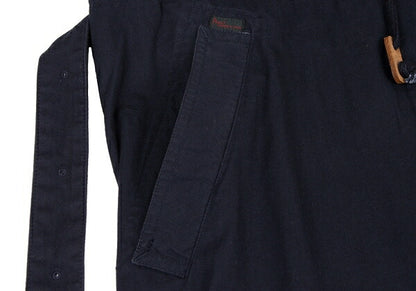Papas Waist Cord Raglan Coat Navy Size L