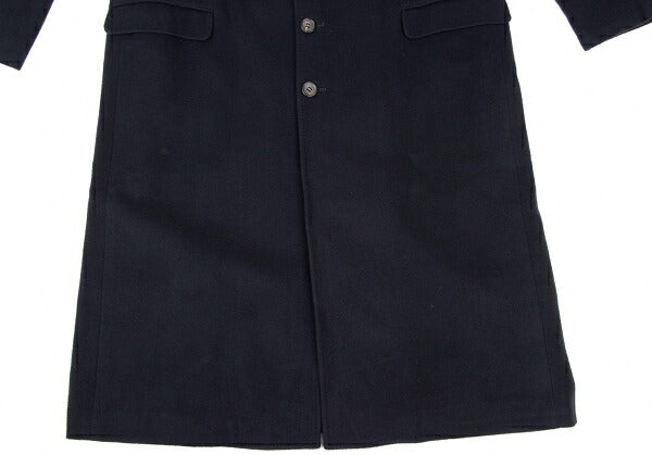 Papas Navy Melton Wool Chester Coat Size L48