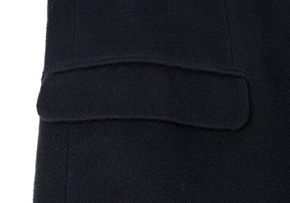 Papas Navy Melton Wool Chester Coat Size L48