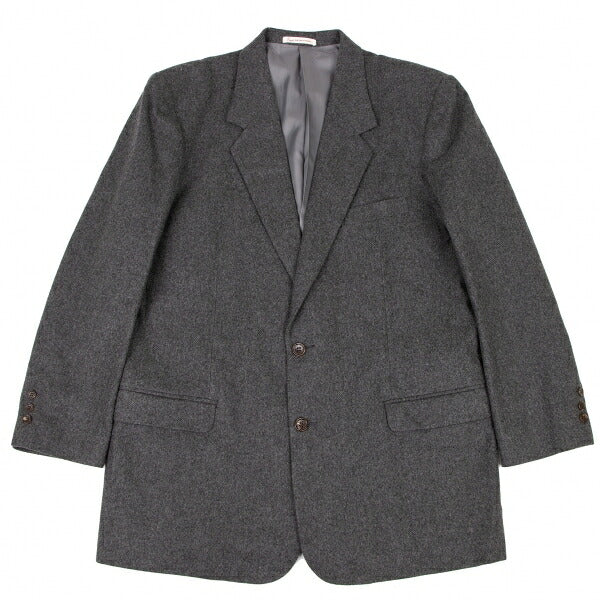 Papas Gray Wool 2-Button Jacket Size L48