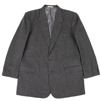 Papas Gray Wool 2-Button Jacket Size L48