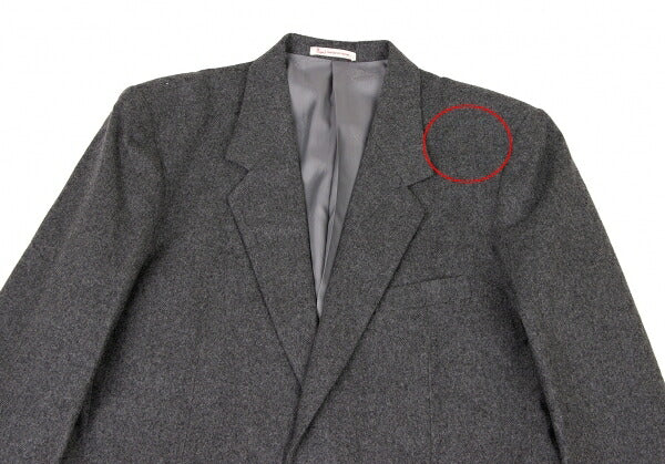 Papas Gray Wool 2-Button Jacket Size L48