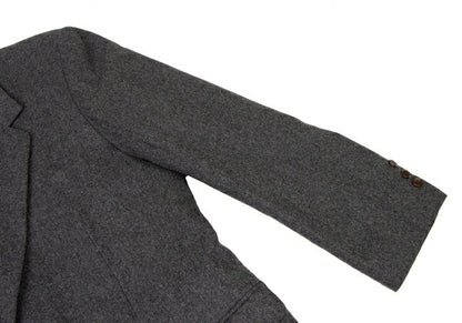 Papas Gray Wool 2-Button Jacket Size L48
