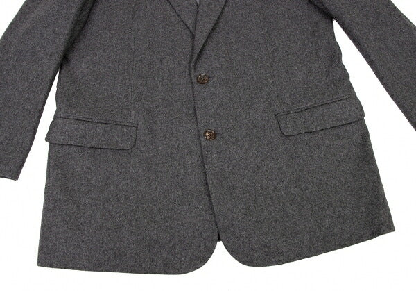 Papas Gray Wool 2-Button Jacket Size L48