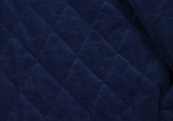 Papas Blue Red Beige Cotton Quilted Jacket Size L