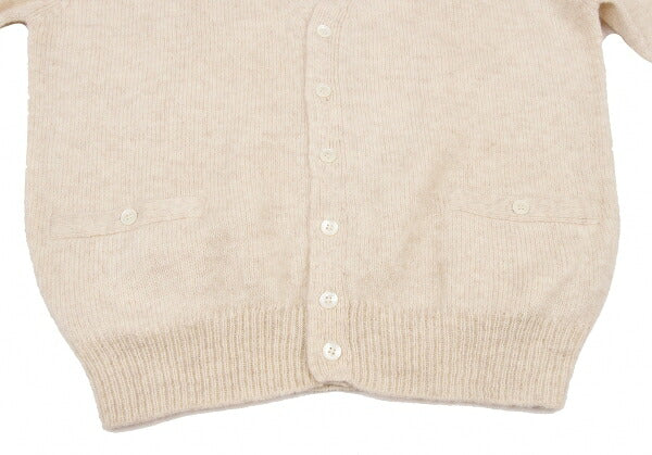 Papas Stars & Stripes Knit Cardigan Beige Size L